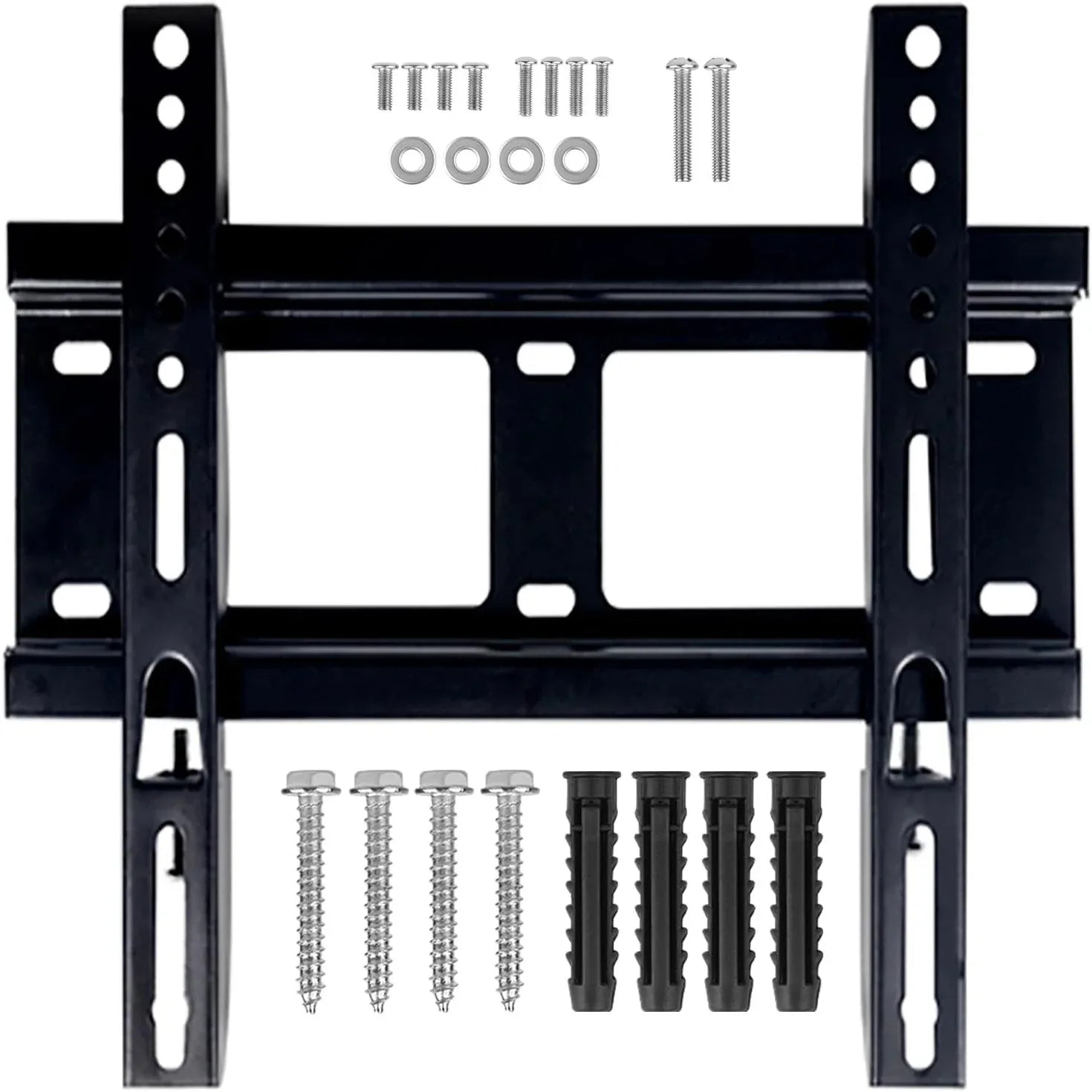 Slim TV Bracket for 12-65 inch TVs, VESA 200mm, 36kg - Gomix Brands Outlet